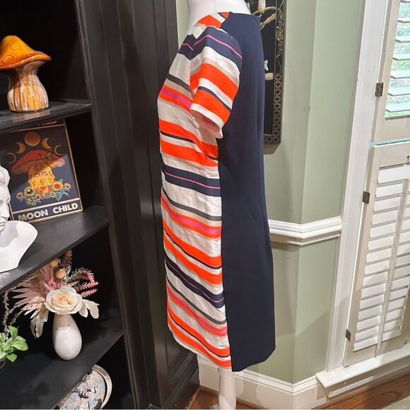 Vilagallo Striped Shift Dress | Size 40 (Approx. US 8)
Made in Portugal - Picture 8 of 10